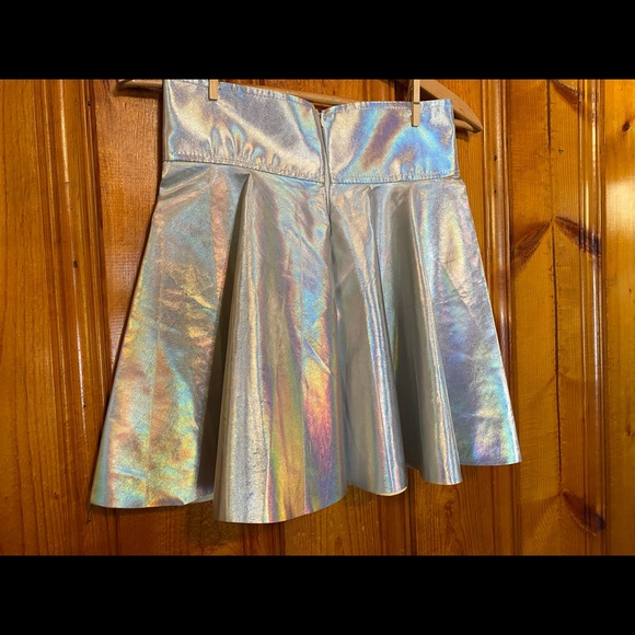 Holographic skater skirt bell skirt circle - Picture 4 of 9